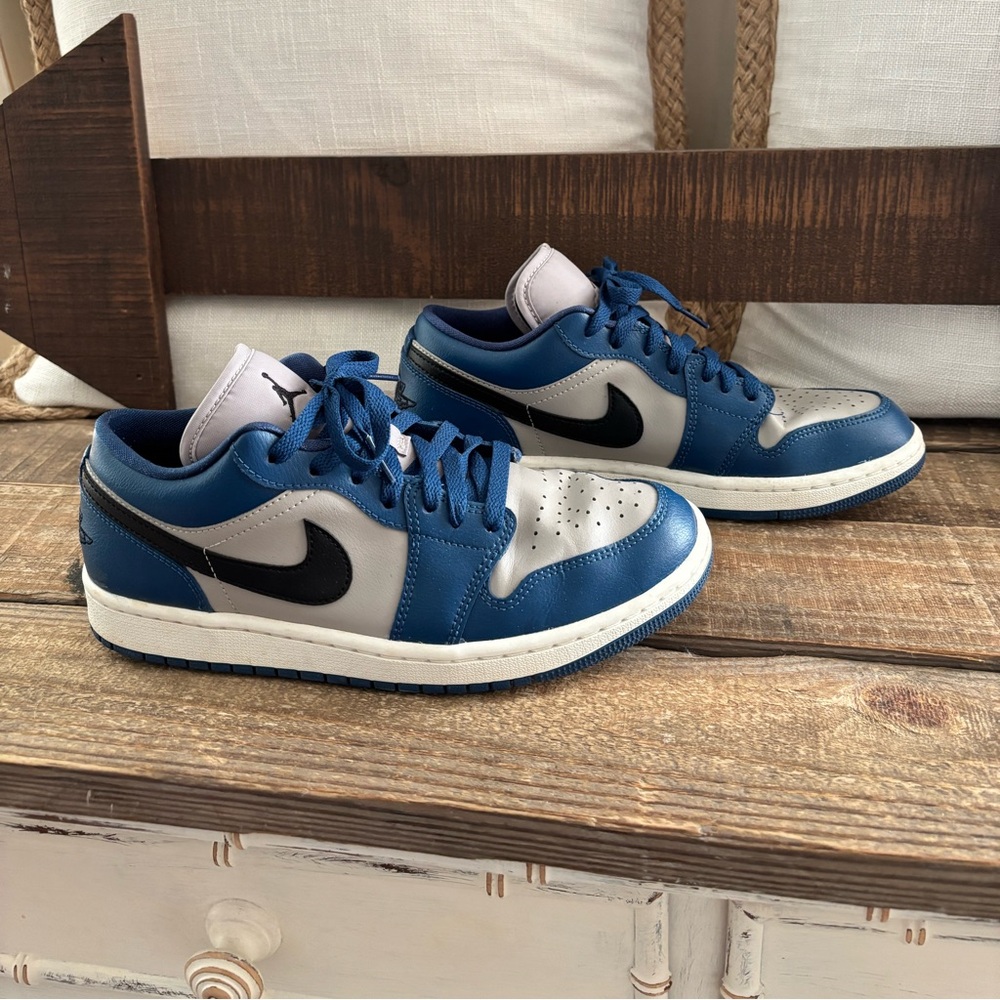 Nike Jordan 1 Low Royal Blue/Grey Toe/Black